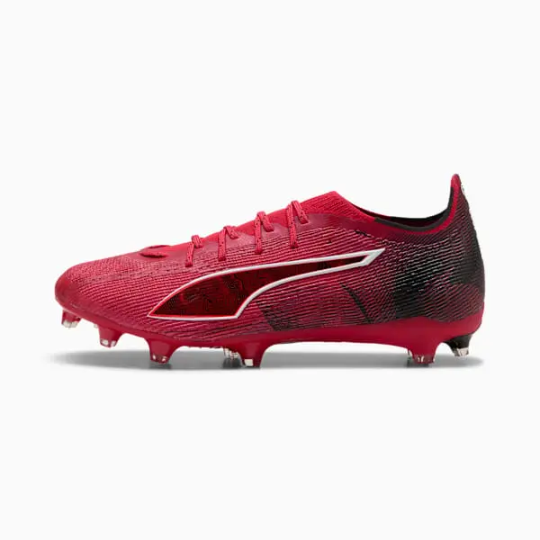 Puma Ultra 6 Pro FG/AG Christian Pulisic Fast Red – Main Detail Photo main product shot featuring Puma Ultra 6 Pro FG/AG Christian Pulisic Fast Red