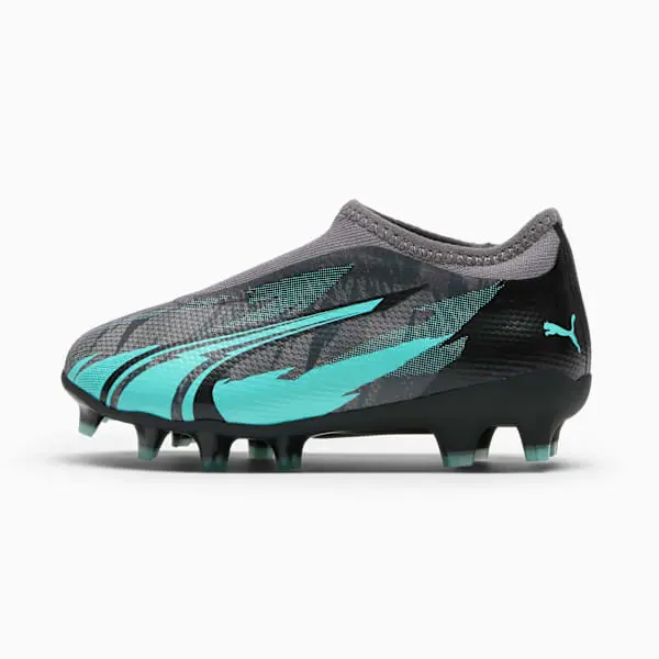 Puma Ultra Match Laceless FG AG Big Kid 'Rush Pack' – Product Photo 1 Puma Ultra Match Laceless FG AG Big Kid 'Rush Pack' visual highlighting the main view