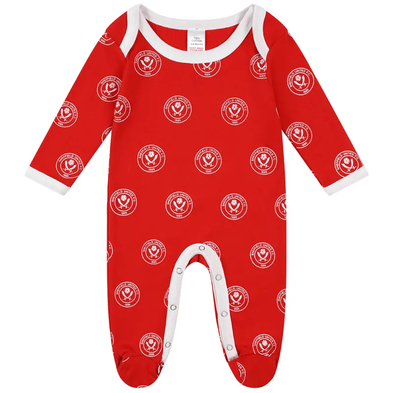 Product photography of Remy Crest Sleepsuit, main