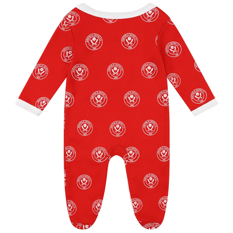 alternate photo showcasing Remy Crest Sleepsuit