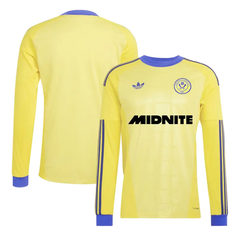 main view of Sheffield United Adidas Away Goalkeeper Shirt 2026-27 - Long Sleeve - Mens