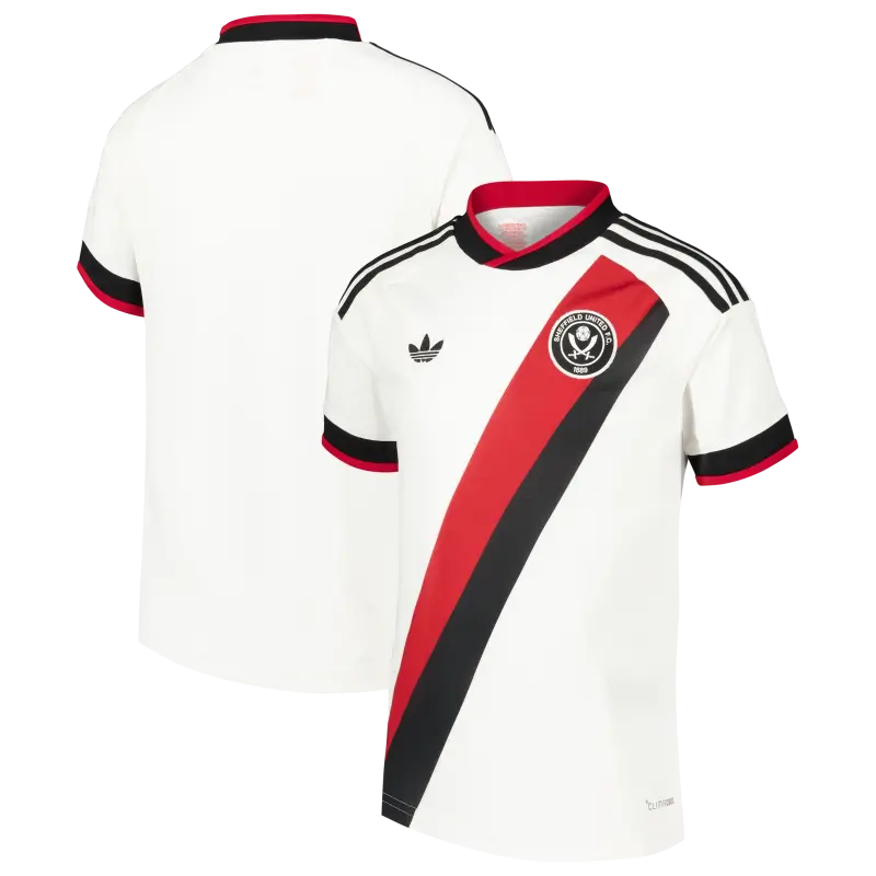 Product photography of Sheffield United Adidas Away Shirt 2026-27 - Kids, main