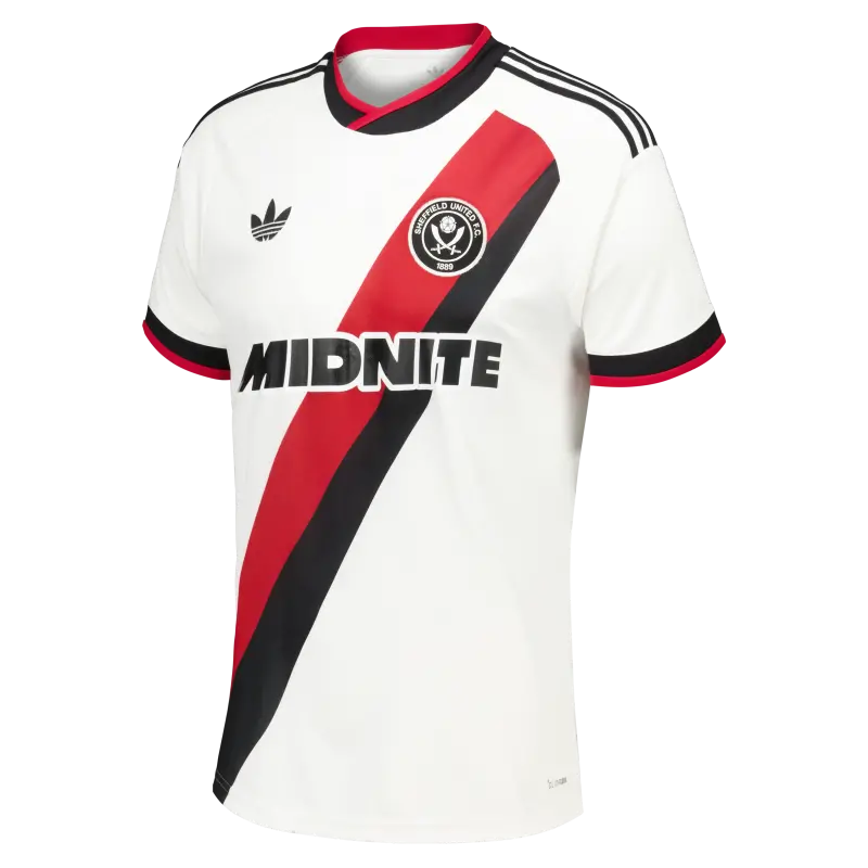Sheffield United Adidas Away Shirt 2026-27 - Mens With Doherty 2 Printing pictured from a alternate angle