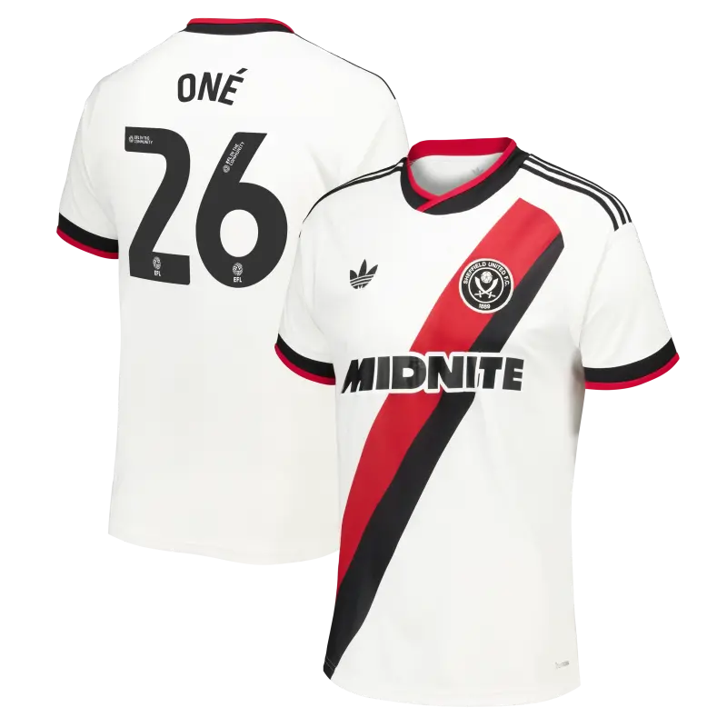 Sheffield United Adidas Away Shirt 2026-27 - Mens With Oné 26 Printing product image, main