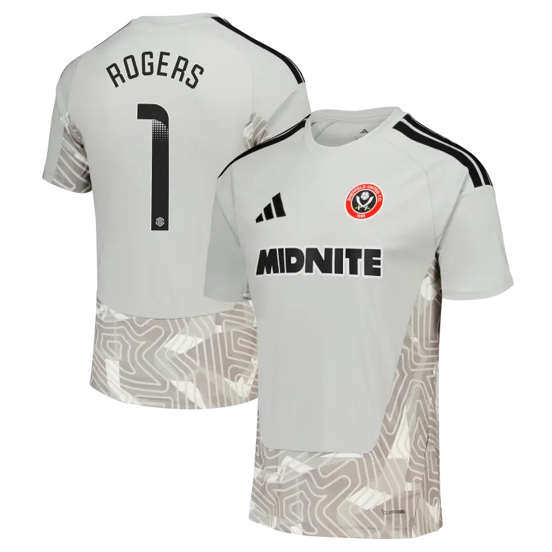 Closer look at Sheffield United Adidas Home Goalkeeper Shirt 2026-27 - Mens With Rogers 1 Printing, main