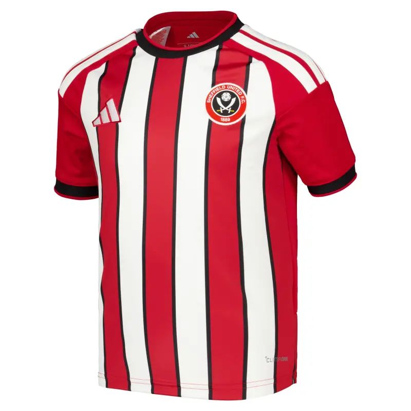Sheffield United Adidas Home Shirt 2026-27 - Kids shown in a alternate product photo