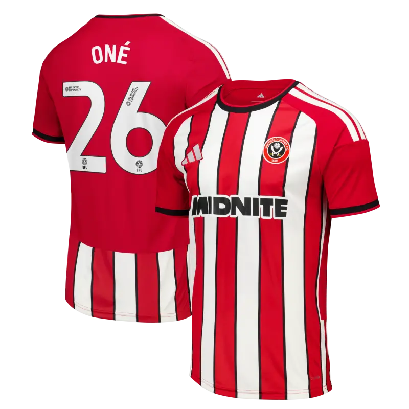 Closer look at Sheffield United Adidas Home Shirt 2026-27 - Mens With Oné 26 Printing, main