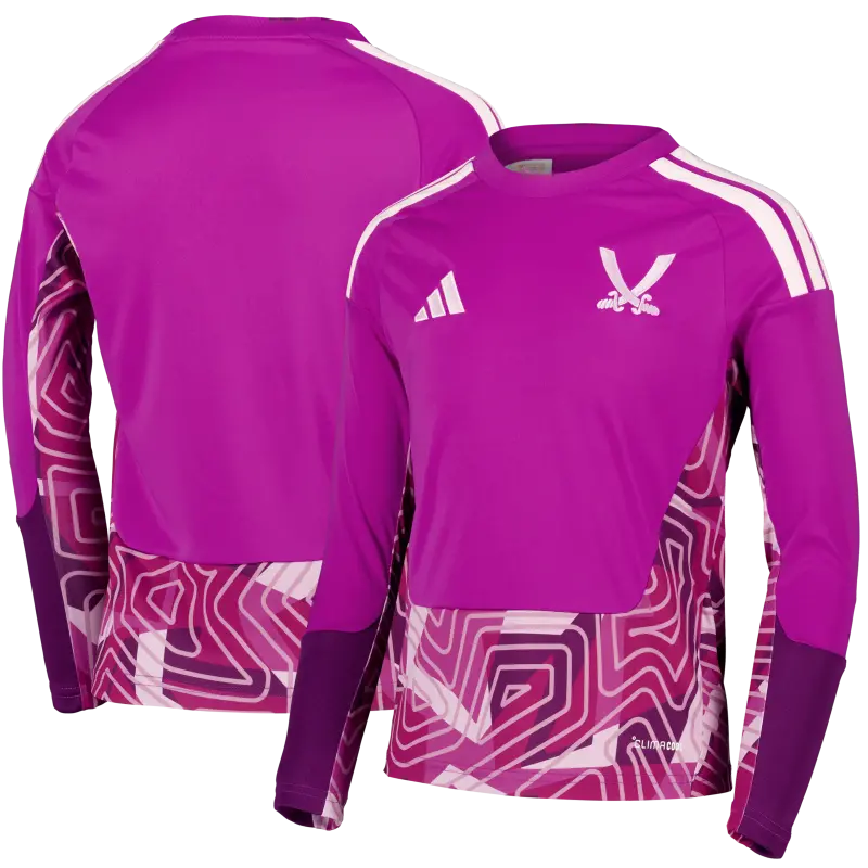 main product shot featuring Sheffield United Adidas Third Goalkeeper Shirt 2026-27 - Long Sleeve - Kids