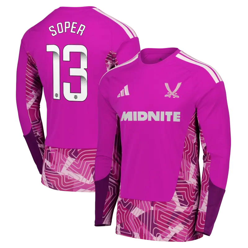 Closer look at Sheffield United Adidas Third Goalkeeper Shirt 2026-27 - Long Sleeve - Mens With Soper 13 Printing, main