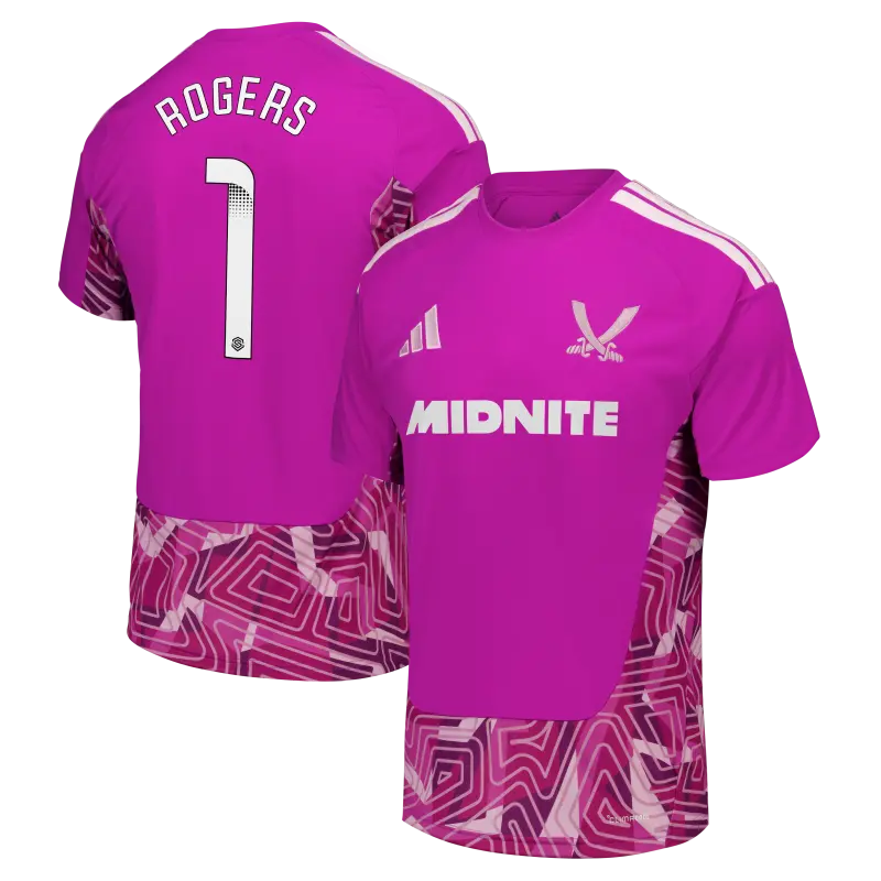 Detailed main image of Sheffield United Adidas Third Goalkeeper Shirt 2026-27 - Mens With Rogers 1 Printing