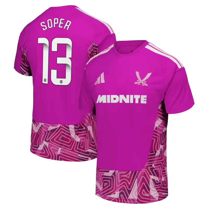 Sheffield United Adidas Third Goalkeeper Shirt 2026-27 - Mens With Soper 13 Printing product image, main