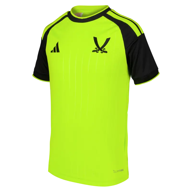 Product photography of Sheffield United Adidas Third Shirt 2026-27 - Kids With Cannon 9 Printing, alternate