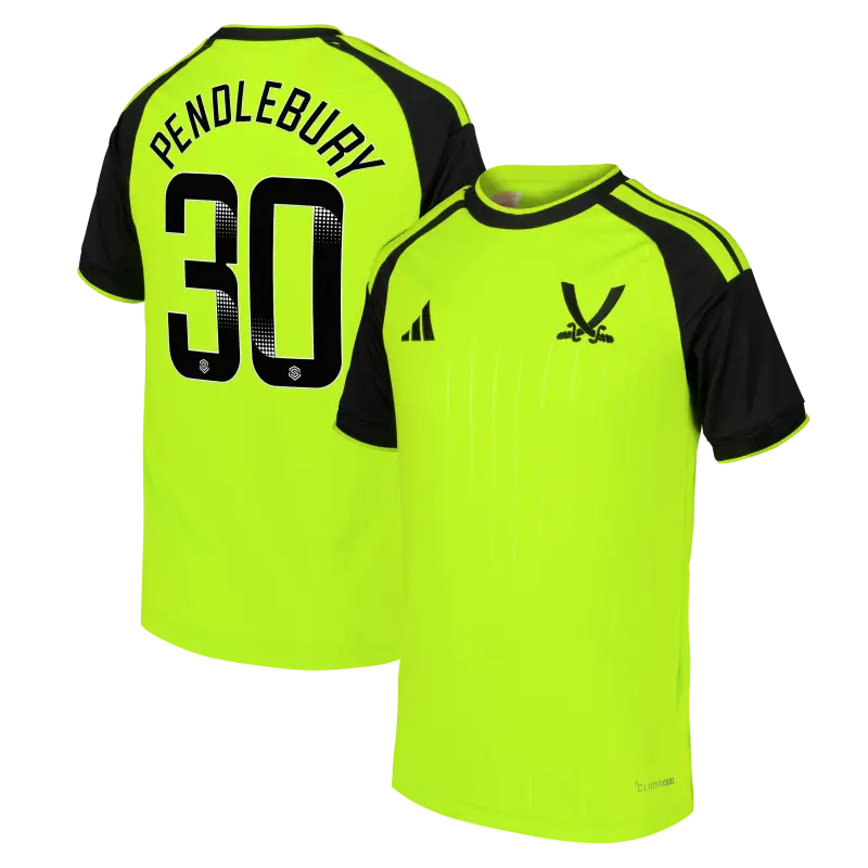 Sheffield United Adidas Third Shirt 2026-27 - Kids With Pendlebury 30 Printing displayed in a main image