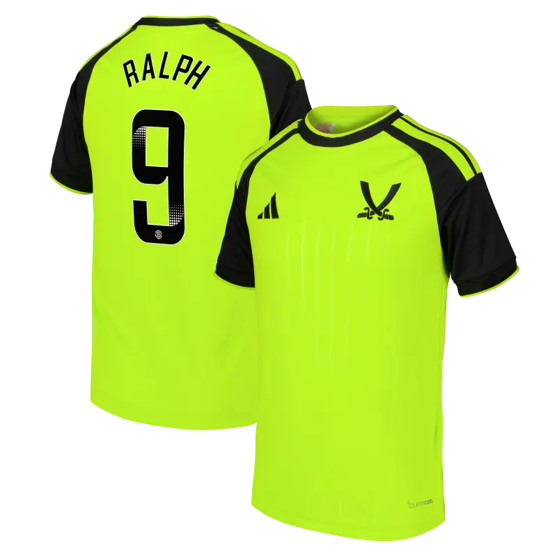 Sheffield United Adidas Third Shirt 2026-27 - Kids With Ralph 9 Printing displayed in a main image