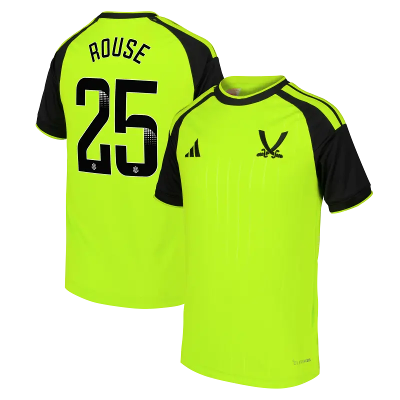 Sheffield United Adidas Third Shirt 2026-27 - Kids With Rouse 25 Printing visual highlighting the main view