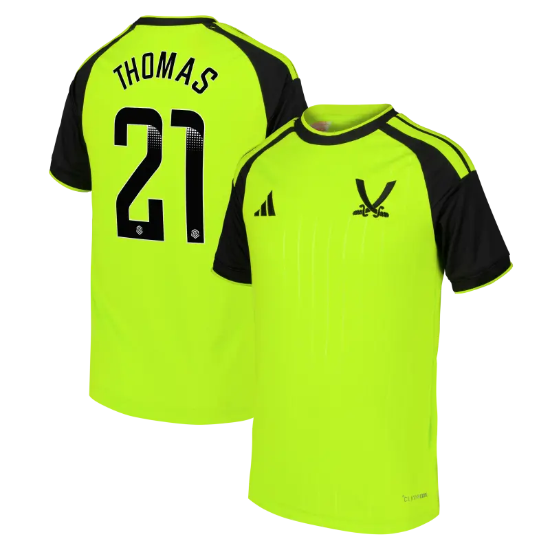 Sheffield United Adidas Third Shirt 2026-27 - Kids With Thomas 21 Printing shown in a main product photo