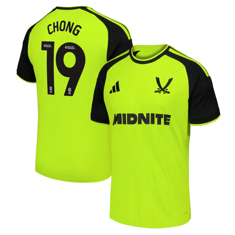 Closer look at Sheffield United Adidas Third Shirt 2026-27 - Mens With Chong 19 Printing, main