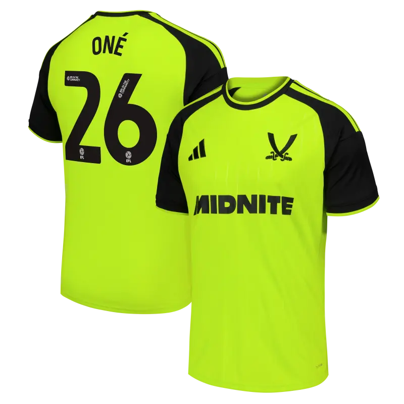 Detailed main image of Sheffield United Adidas Third Shirt 2026-27 - Mens With Oné 26 Printing