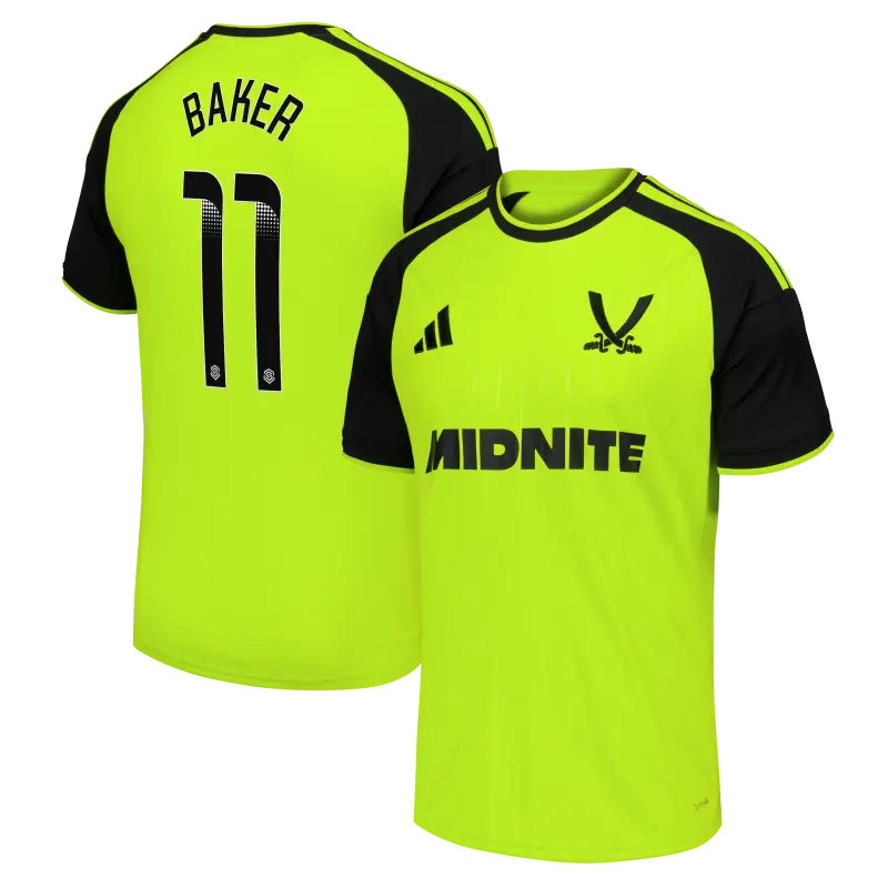 Shop image of Sheffield United Adidas Third Shirt 2026-27 With Baker 11 Printing in main view