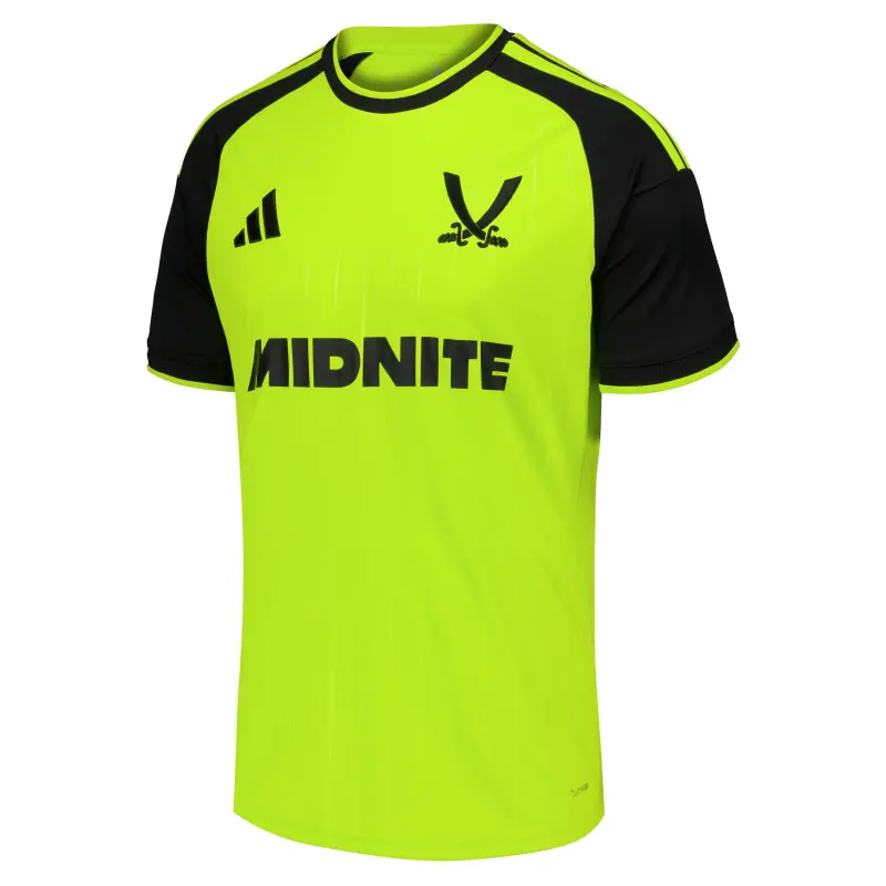 Closer look at Sheffield United Adidas Third Shirt 2026-27 With Kitching 15 Printing, alternate