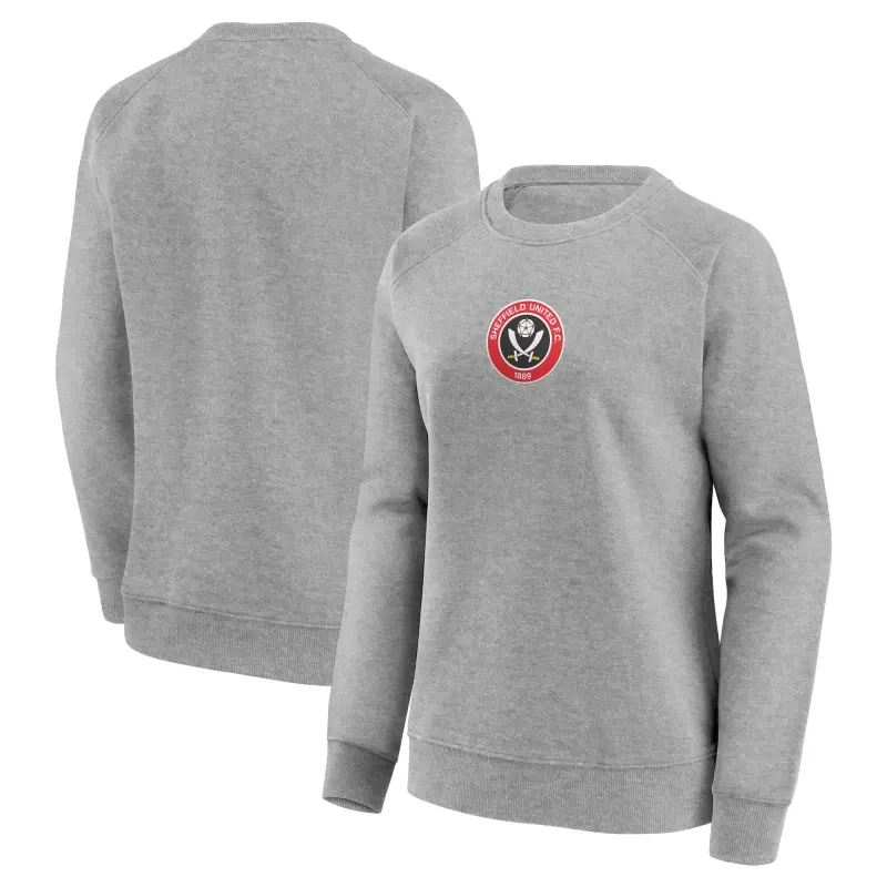 Product photography of Sheffield United Core Crew Sweat - Grey - Womens, main