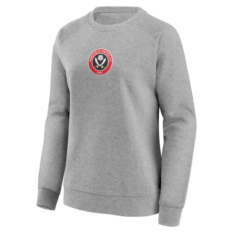 Sheffield United Core Crew Sweat - Grey - Womens visual highlighting the alternate view