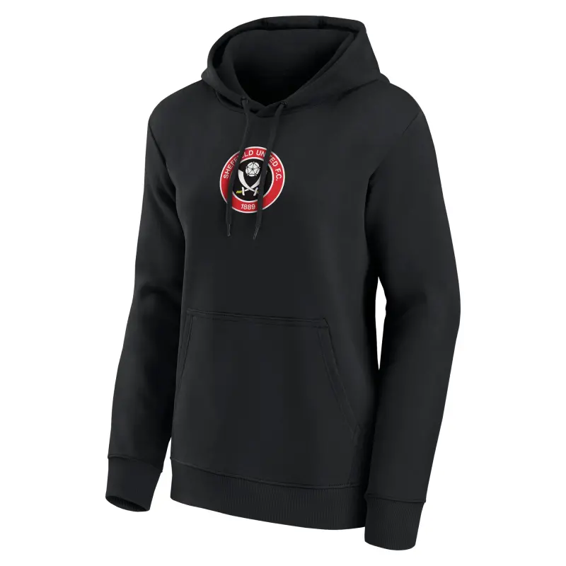 Sheffield United Core Hoodie - Black - Womens shown in a alternate product photo