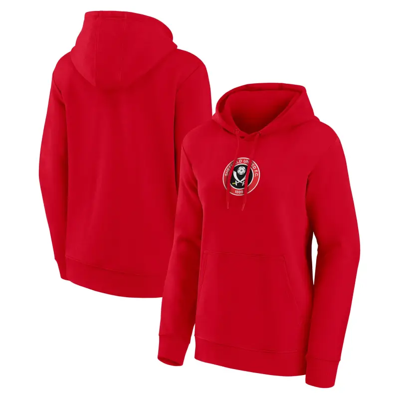Sheffield United Core Hoodie - Red - Womens displayed in a main image