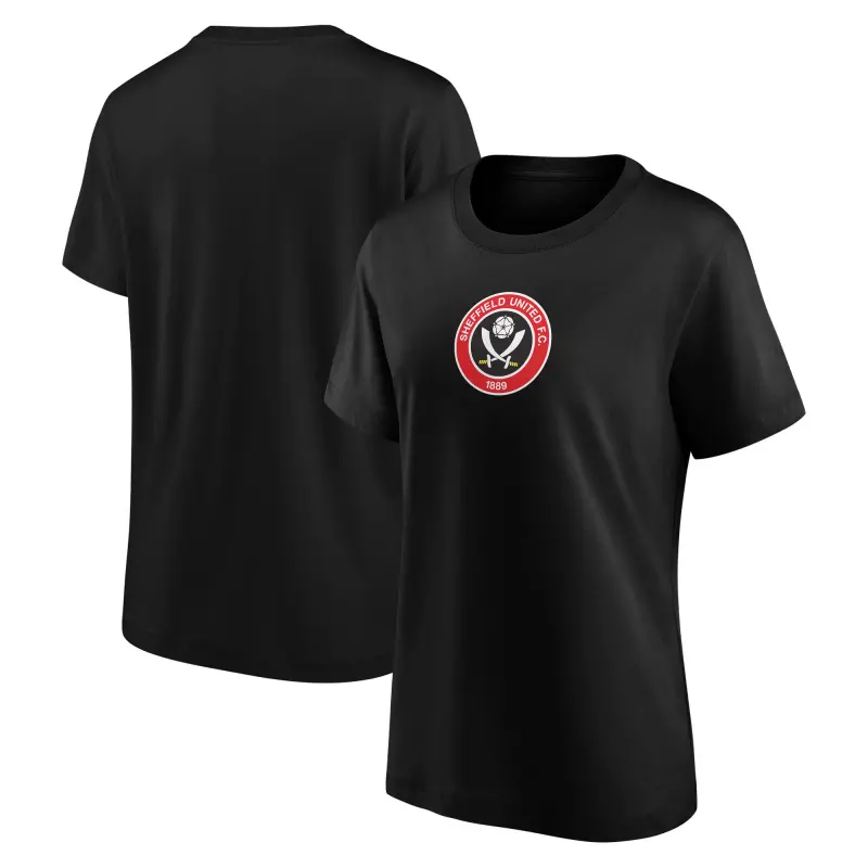 main photo showcasing Sheffield United Core T-Shirt - Black - Womens