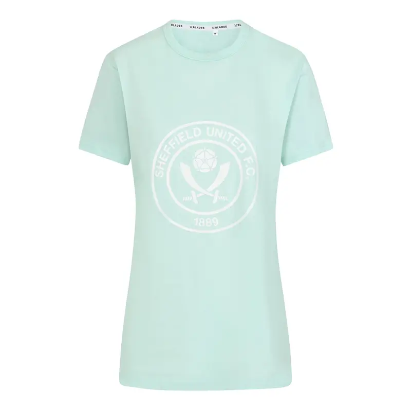 Sheffield United Jellynose T-Shirt - Mint/White - Womens product image, alternate