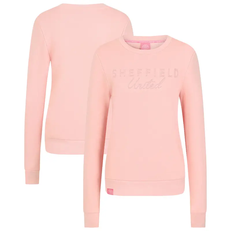 Sheffield United SUFC Club Sweater - Pink - Womens displayed in a main image