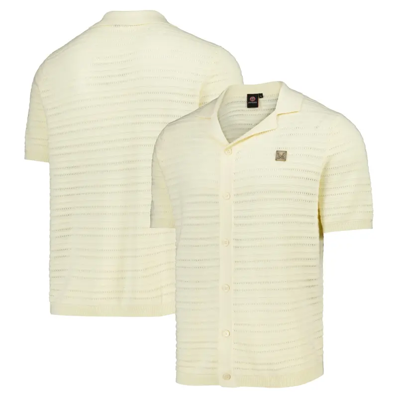 main view of Sheffield United Textured Patch Shirt - White - Mens
