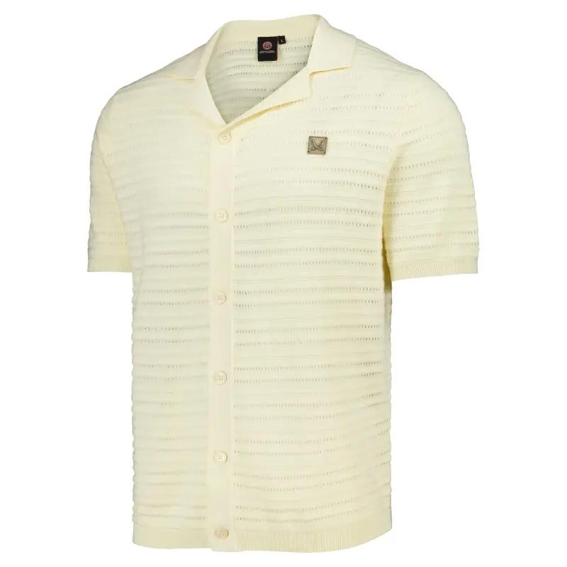 Shop image of Sheffield United Textured Patch Shirt - White - Mens in alternate view