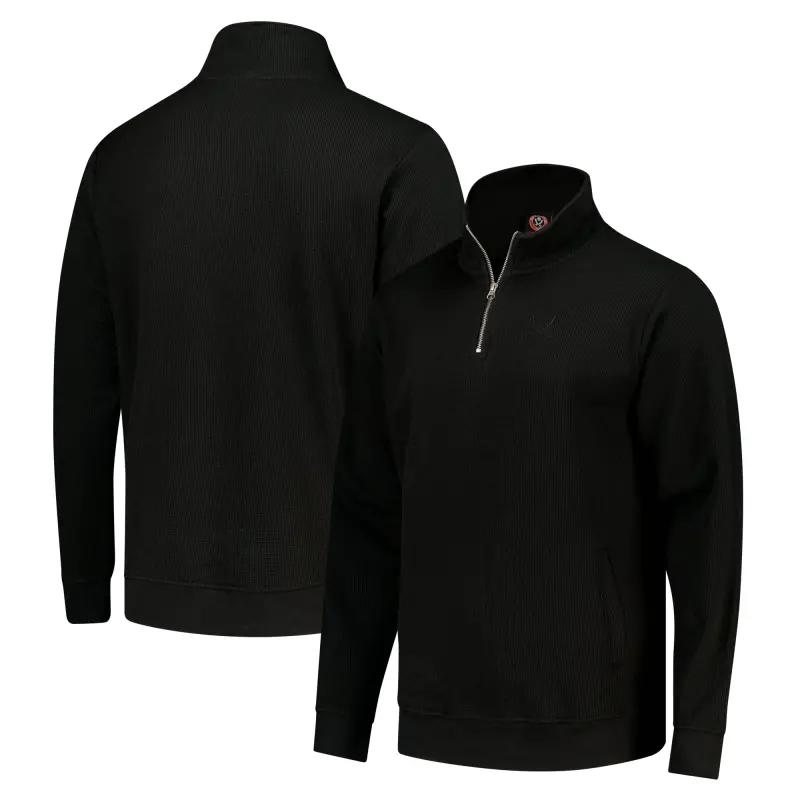 Sheffield United Tracker 1/4 Zip - Black - Mens shown in a main product photo