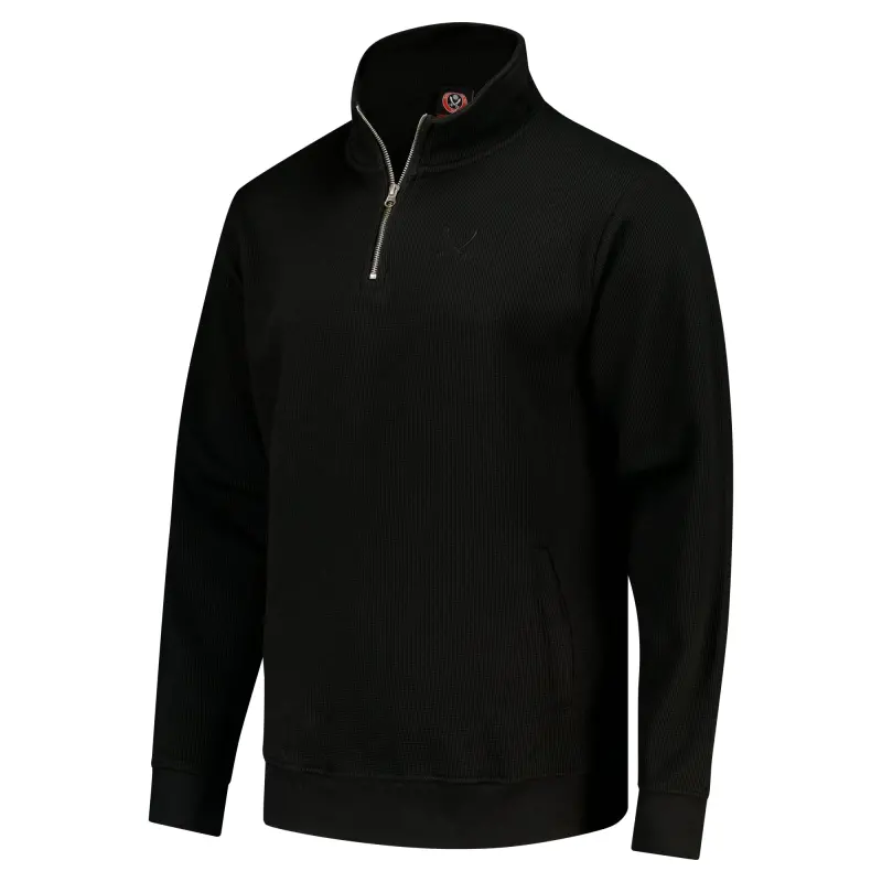 Sheffield United Tracker 1/4 Zip - Black - Mens displayed in a alternate image