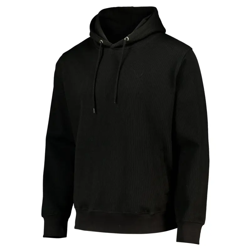 Product photography of Sheffield United Tracker Hoodie - Black - Mens, alternate