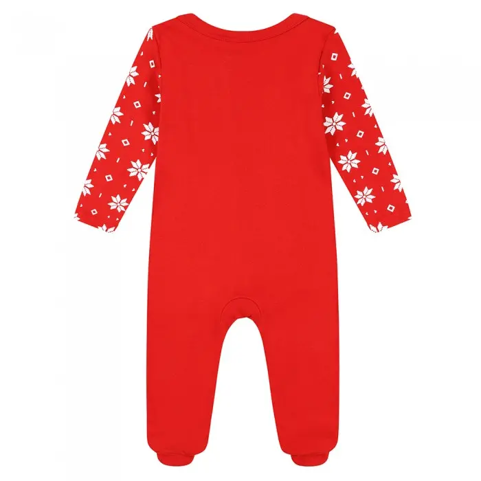 Closer look at SUFC Christmas Sleepsuit, alternate