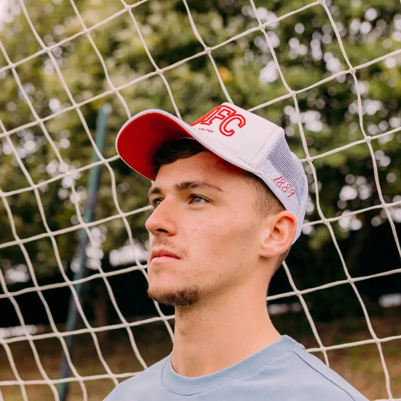 SUFC Logo Cap visual highlighting the alternate view