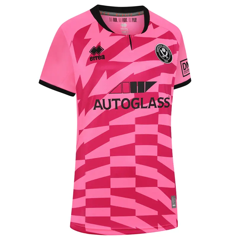 alternate view of SUFC Women Fit Pink GK Shirt S/S 24/25