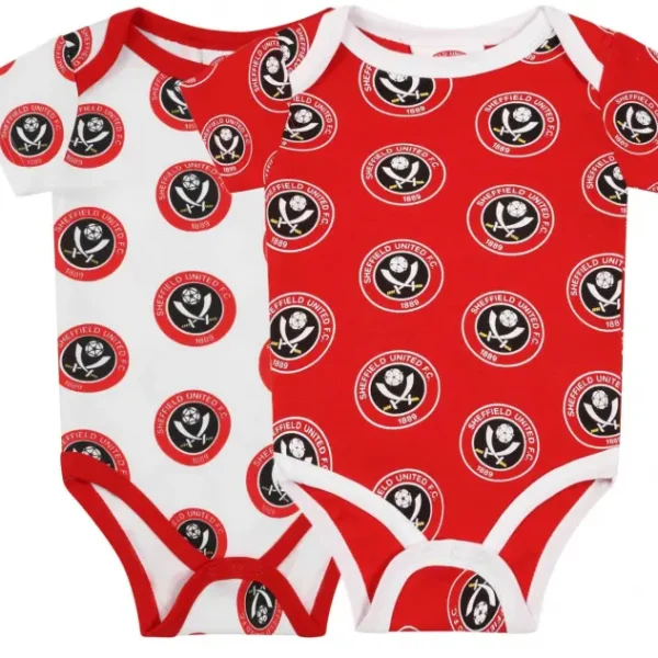 main product shot featuring Twin Pack Crest Bodysuit R/W