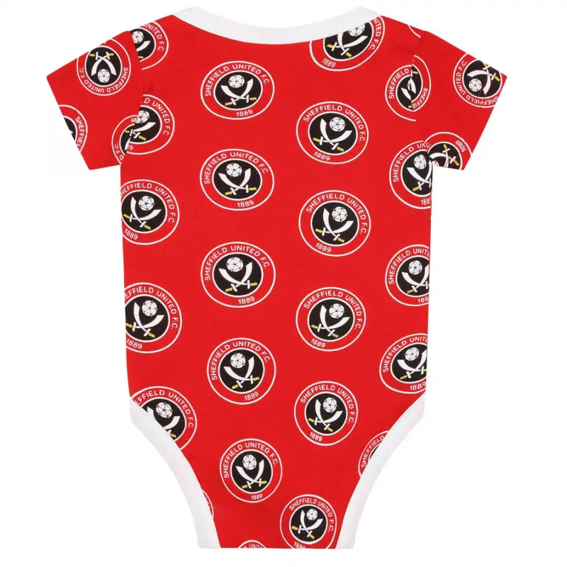 Detailed alternate image of Twin Pack Crest Bodysuit R/W
